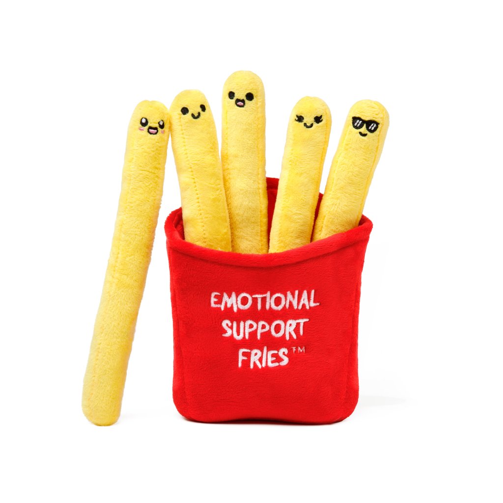 Relatable Emotional Support Fries Plush Set