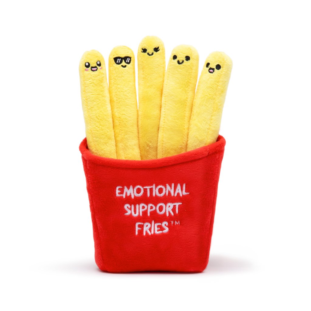 Relatable Emotional Support Fries Plush Set
