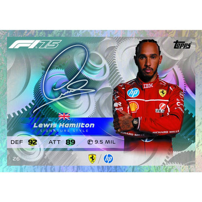  F1 Turbo Attax 2025 Cards