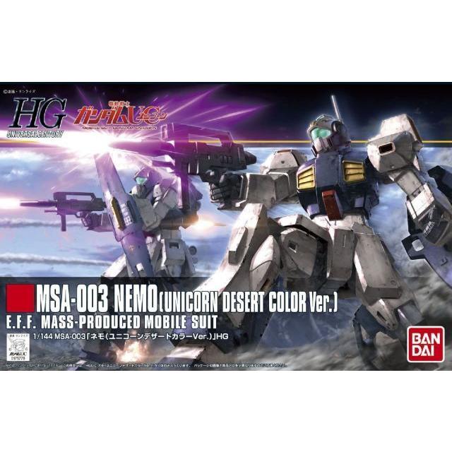 1/144 HGUC MSA-003 Nemo (Unicorn Desert Color Ver. )