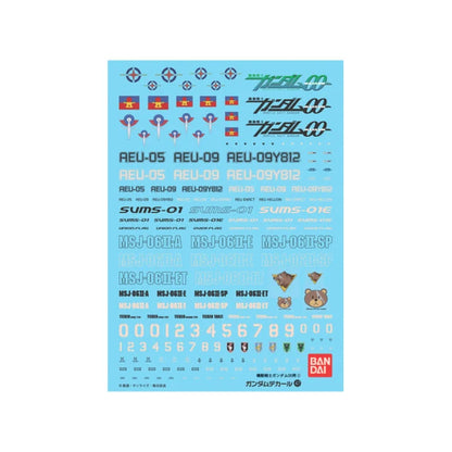 G-rework Decals GUNDAM DECAL 47 GUNDAM OO MULTIUSE 2