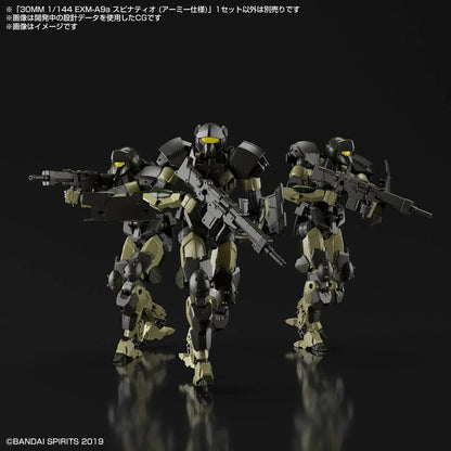 30mm 1/144 Exm-A9A Spinatio Army Type