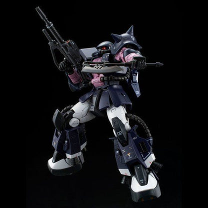 P Bandai RG 1/144 MS-06R-1A Zaku II Black Tri Stars