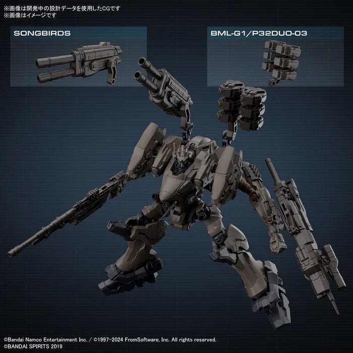 30MM ARMORED CORE VI FIRES OF RUBICON RaD CC-2000 ORBITER NIGHTFALL