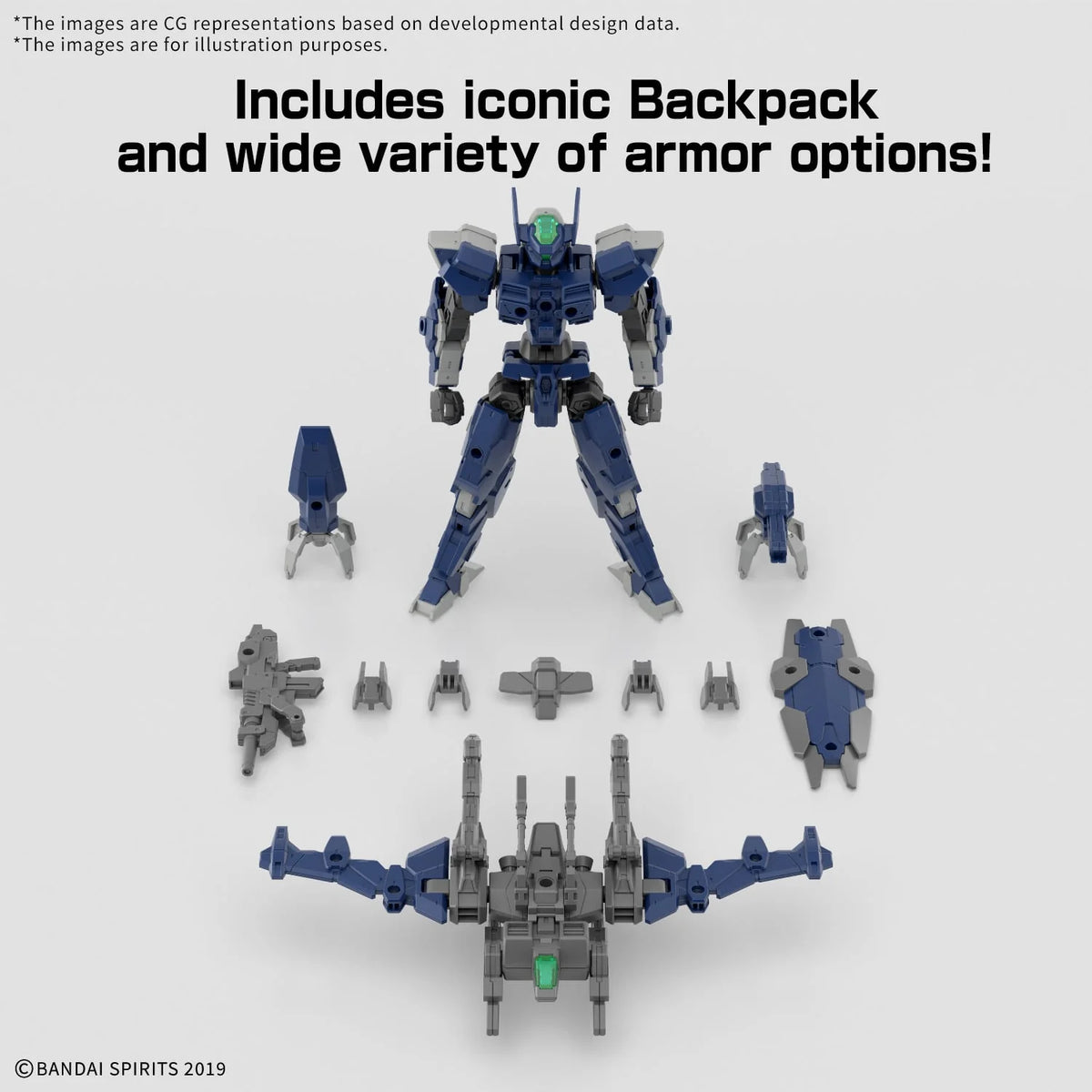 [Pre-Order] 30MM 1/144 Eexm-40 Iglight (High-Mobility Type)