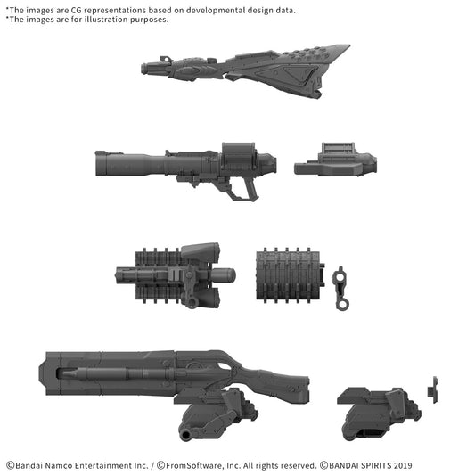 30MM Option Parts Set Armored Core VI Fires of Rubicon Weapon Set 09