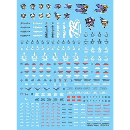 G-REWORK CUSTOM DECAL [HG] HAZEL TR-1 CUSTOM