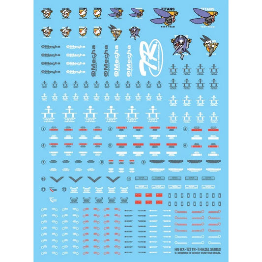 G-REWORK CUSTOM DECAL [HG] HAZEL TR-1 CUSTOM