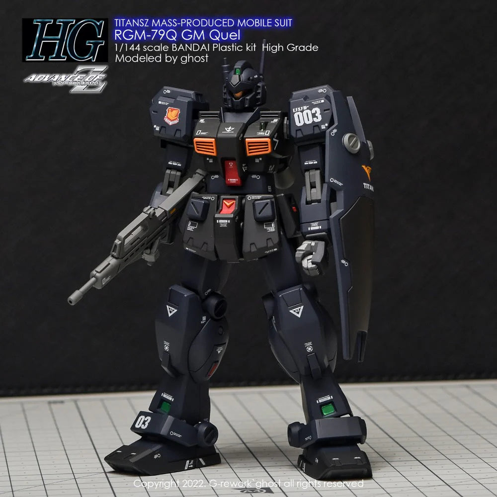 G-REWORK CUSTOM DECAL [HG] GM QUEL