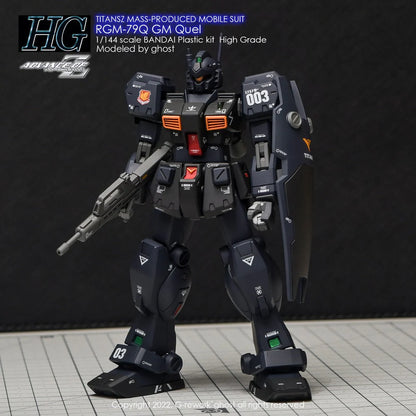 G-REWORK CUSTOM DECAL [HG] GM QUEL