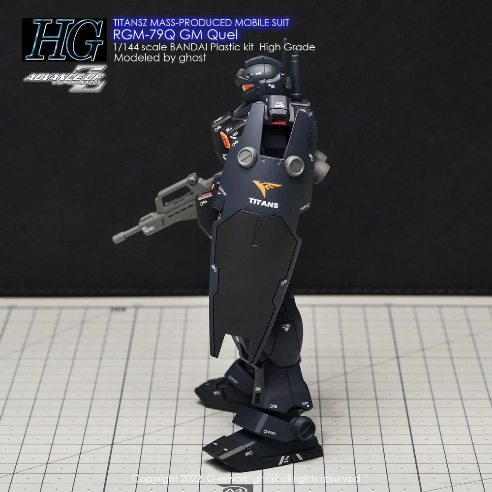G-REWORK CUSTOM DECAL [HG] GM QUEL