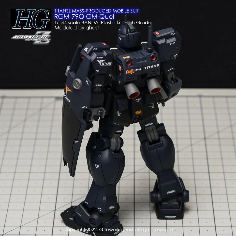 G-REWORK CUSTOM DECAL [HG] GM QUEL