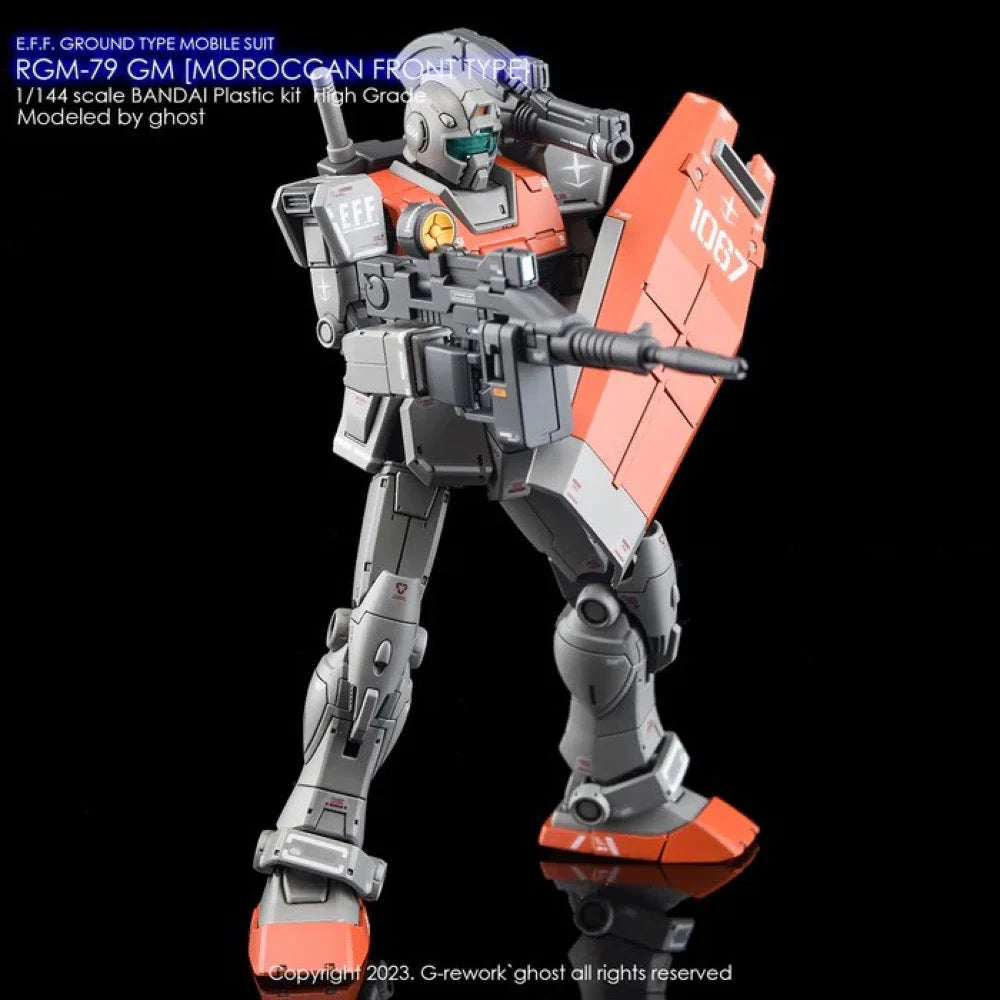 G-REWORK CUSTOM DECAL [HG] GM MOROCCAN FRONT TYPE
