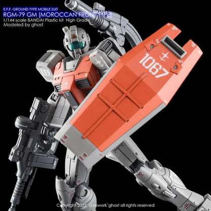 G-REWORK CUSTOM DECAL [HG] GM MOROCCAN FRONT TYPE