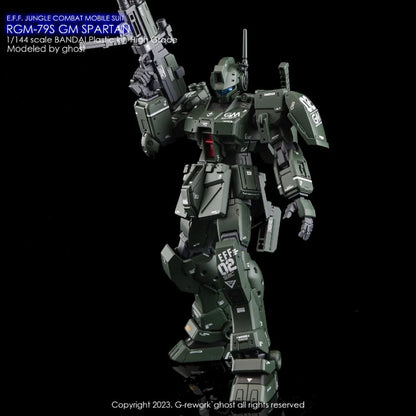 G-REWORK CUSTOM DECAL [HG] GM SPARTAN