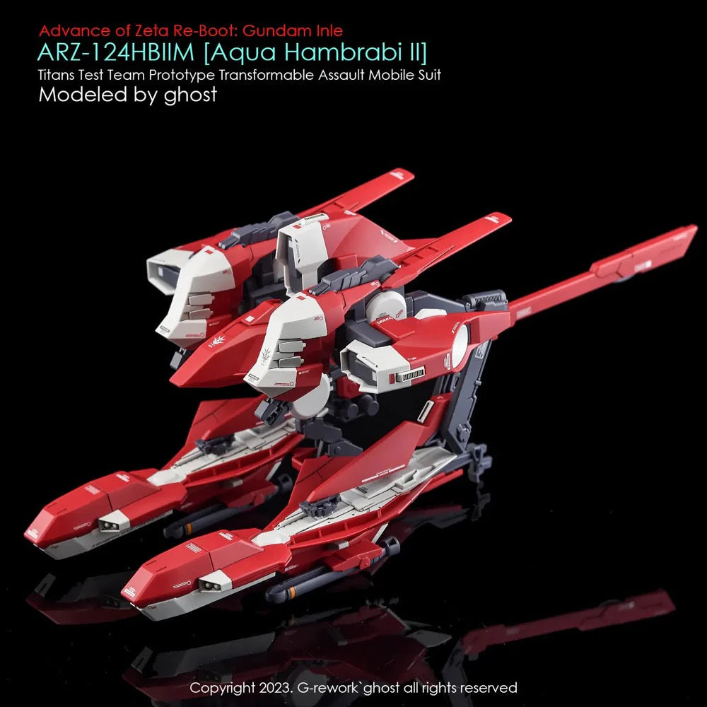 G-REWORK CUSTOM DECAL [HG] AQUA HAMBRABI II