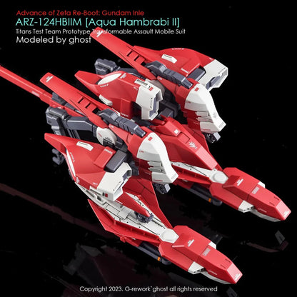 G-REWORK CUSTOM DECAL [HG] AQUA HAMBRABI II
