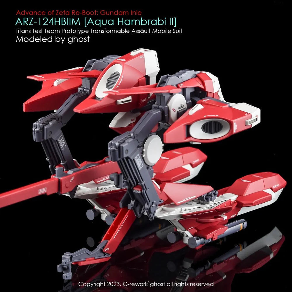 G-REWORK CUSTOM DECAL [HG] AQUA HAMBRABI II