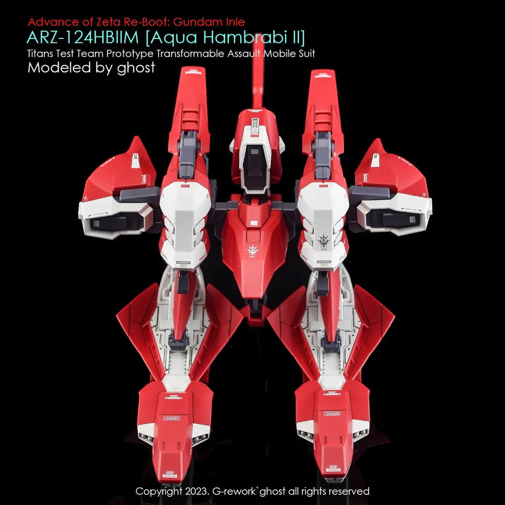 G-REWORK CUSTOM DECAL [HG] AQUA HAMBRABI II