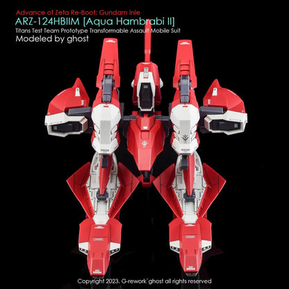G-REWORK CUSTOM DECAL [HG] AQUA HAMBRABI II