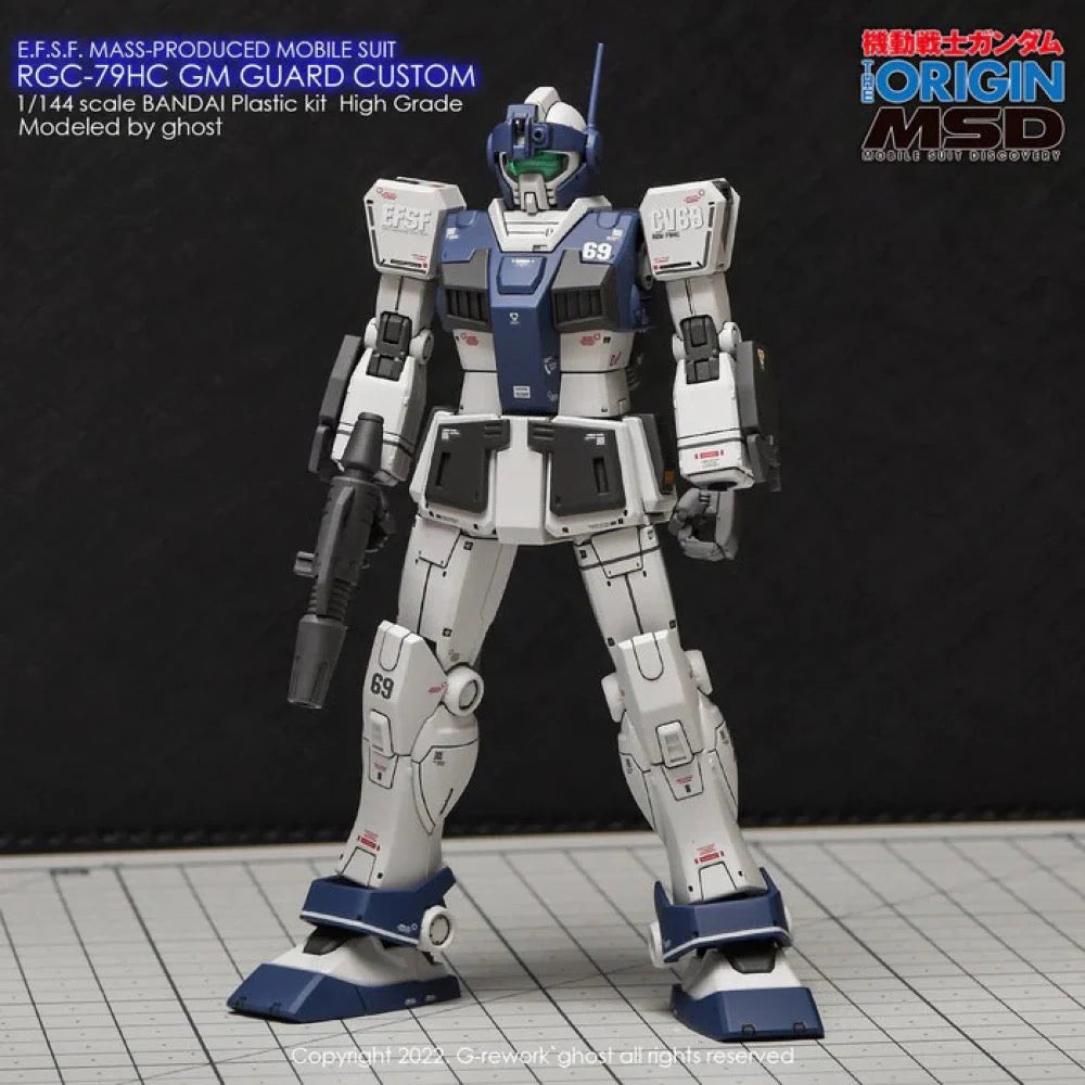 G-REWORK CUSTOM DECAL [HG] GM GUARD CUSTOM