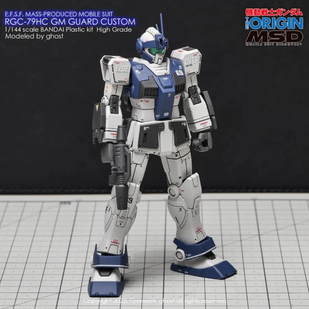 G-REWORK CUSTOM DECAL [HG] GM GUARD CUSTOM