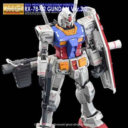 G-rework CUSTOM DECAL [MG] FIRST GUNDAM 3.0 Ver