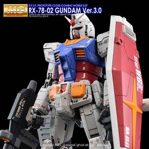 G-rework CUSTOM DECAL [MG] FIRST GUNDAM 3.0 Ver