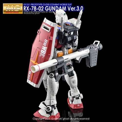 G-rework CUSTOM DECAL [MG] FIRST GUNDAM 3.0 Ver