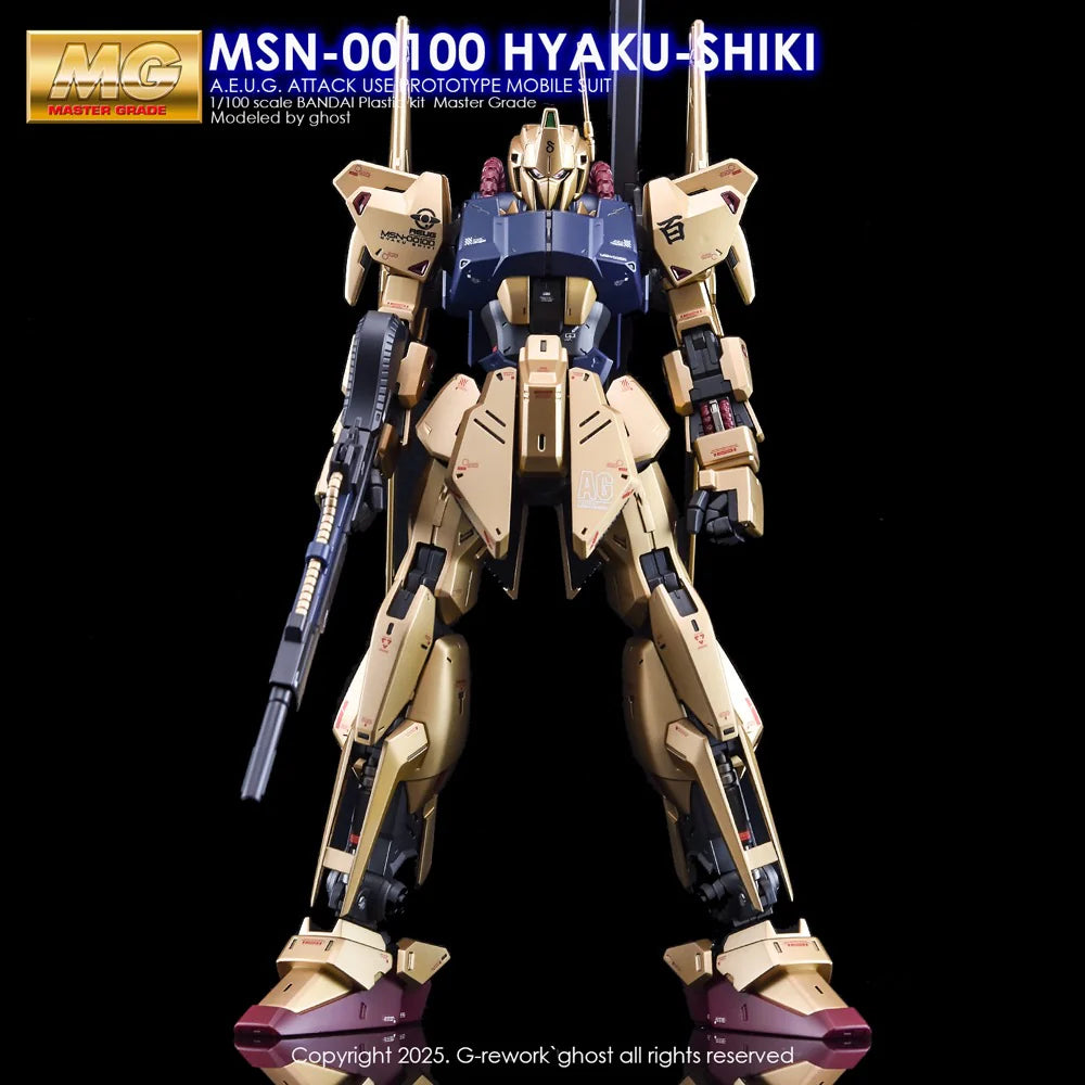 G-REWORK CUSTOM DECAL [MG] HYAKU-SHIKI Ver.2.0