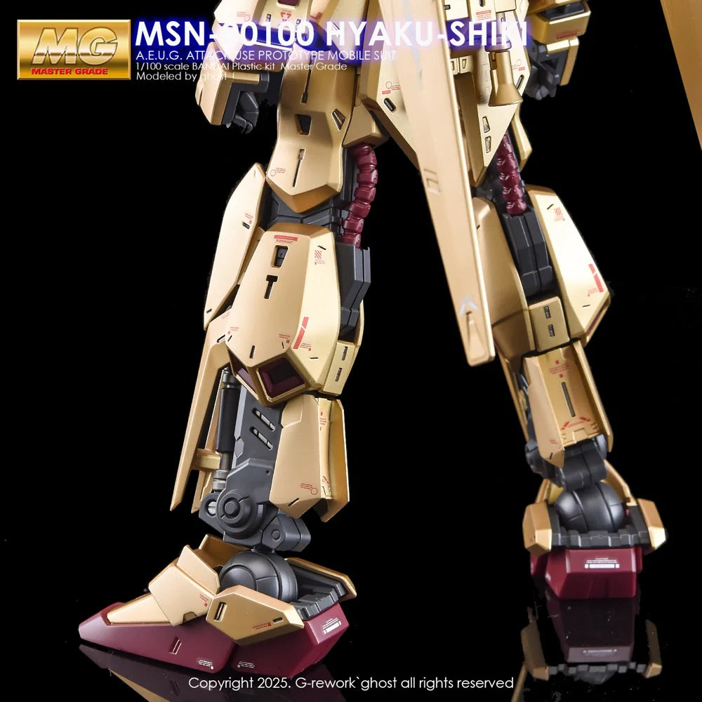 G-REWORK CUSTOM DECAL [MG] HYAKU-SHIKI Ver.2.0