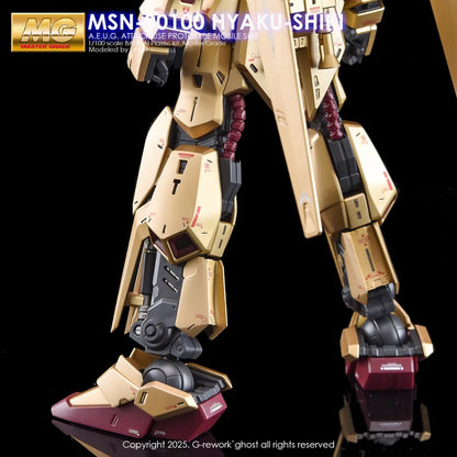 G-REWORK CUSTOM DECAL [MG] HYAKU-SHIKI Ver.2.0