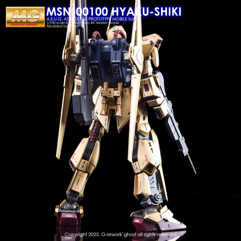 G-REWORK CUSTOM DECAL [MG] HYAKU-SHIKI Ver.2.0