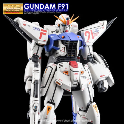 G-REWORK CUSTOM DECAL [MG] F91 Ver.2.0