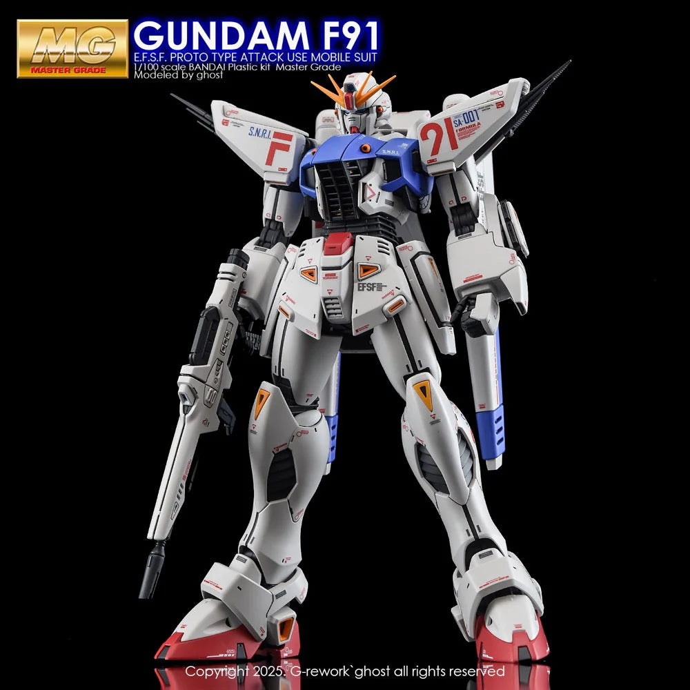G-REWORK CUSTOM DECAL [MG] F91 Ver.2.0