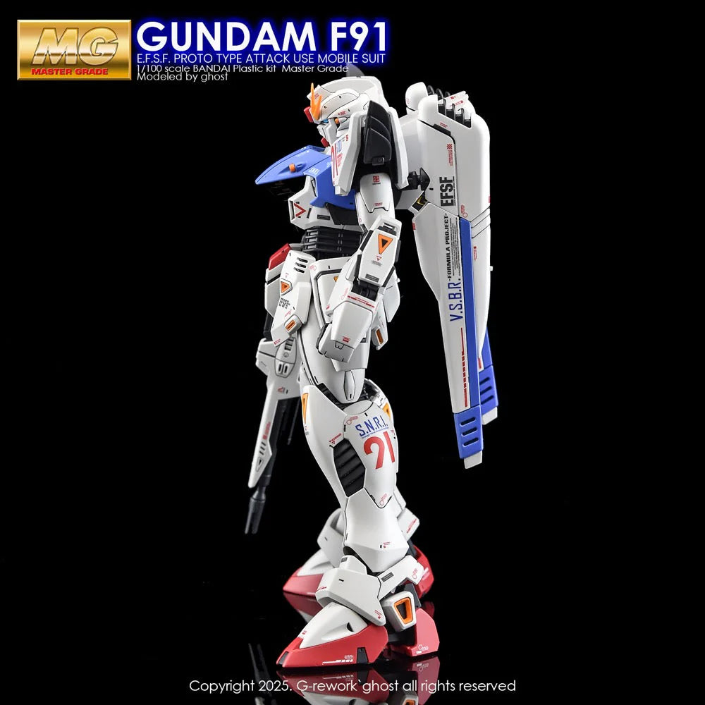 G-REWORK CUSTOM DECAL [MG] F91 Ver.2.0