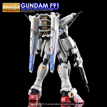 G-REWORK CUSTOM DECAL [MG] F91 Ver.2.0