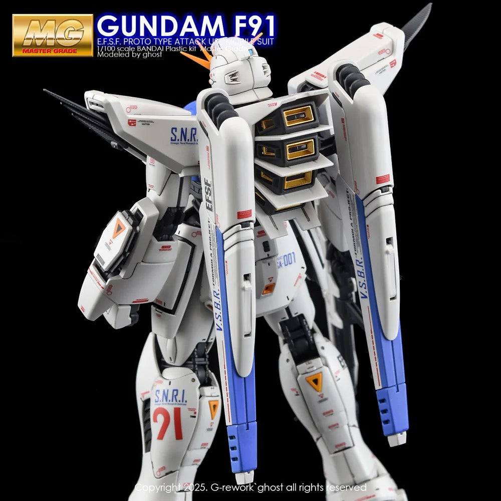 G-REWORK CUSTOM DECAL [MG] F91 Ver.2.0