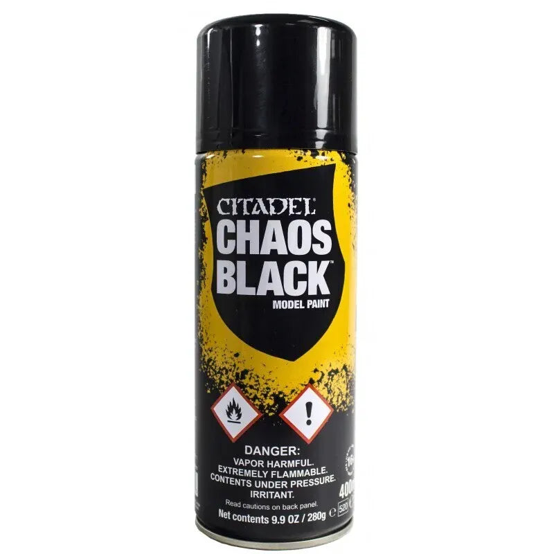 Citadel Colour Chaos Black Spray Primer (400ml)