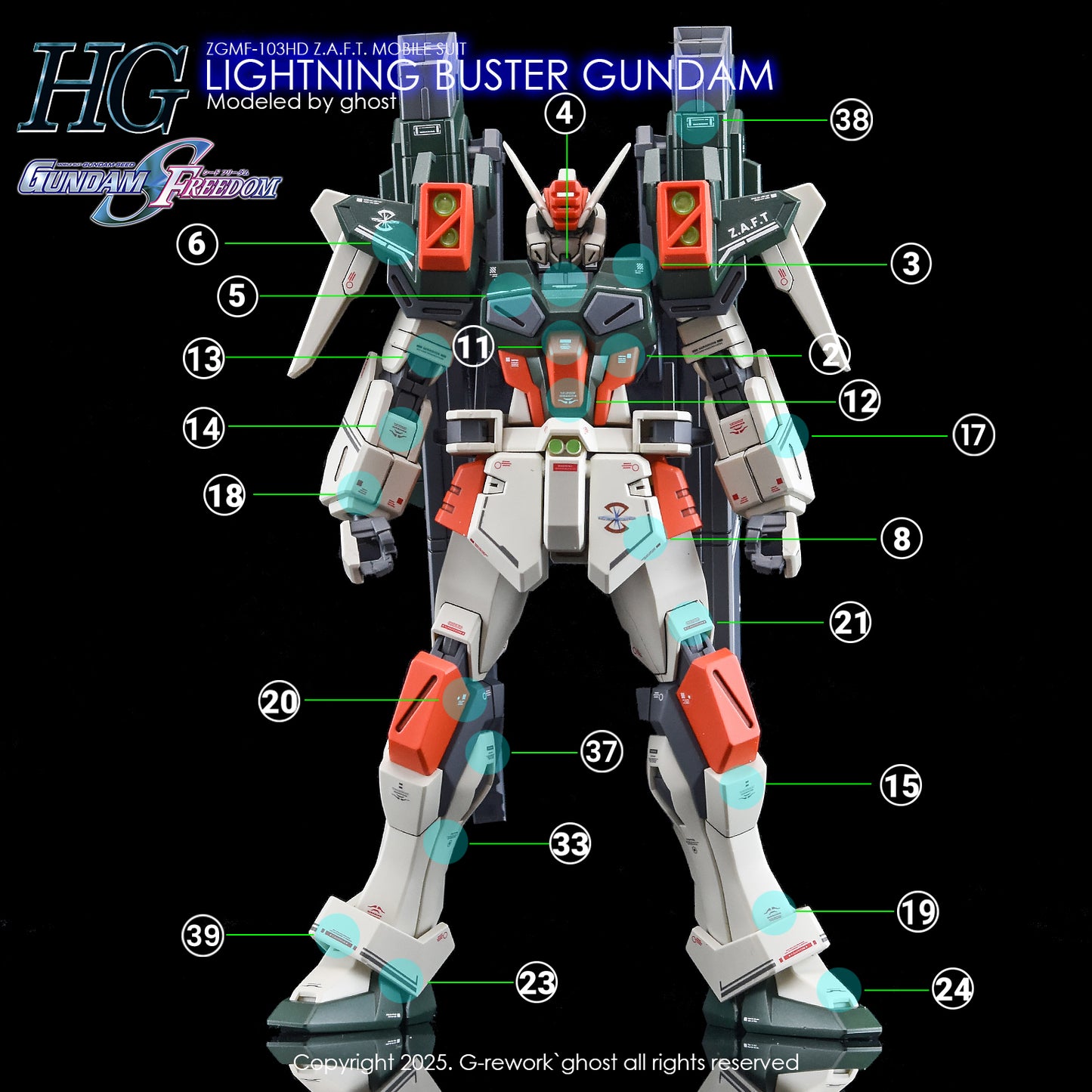  [HG] [SEED] LIGHTING BUSTER GUNDAM