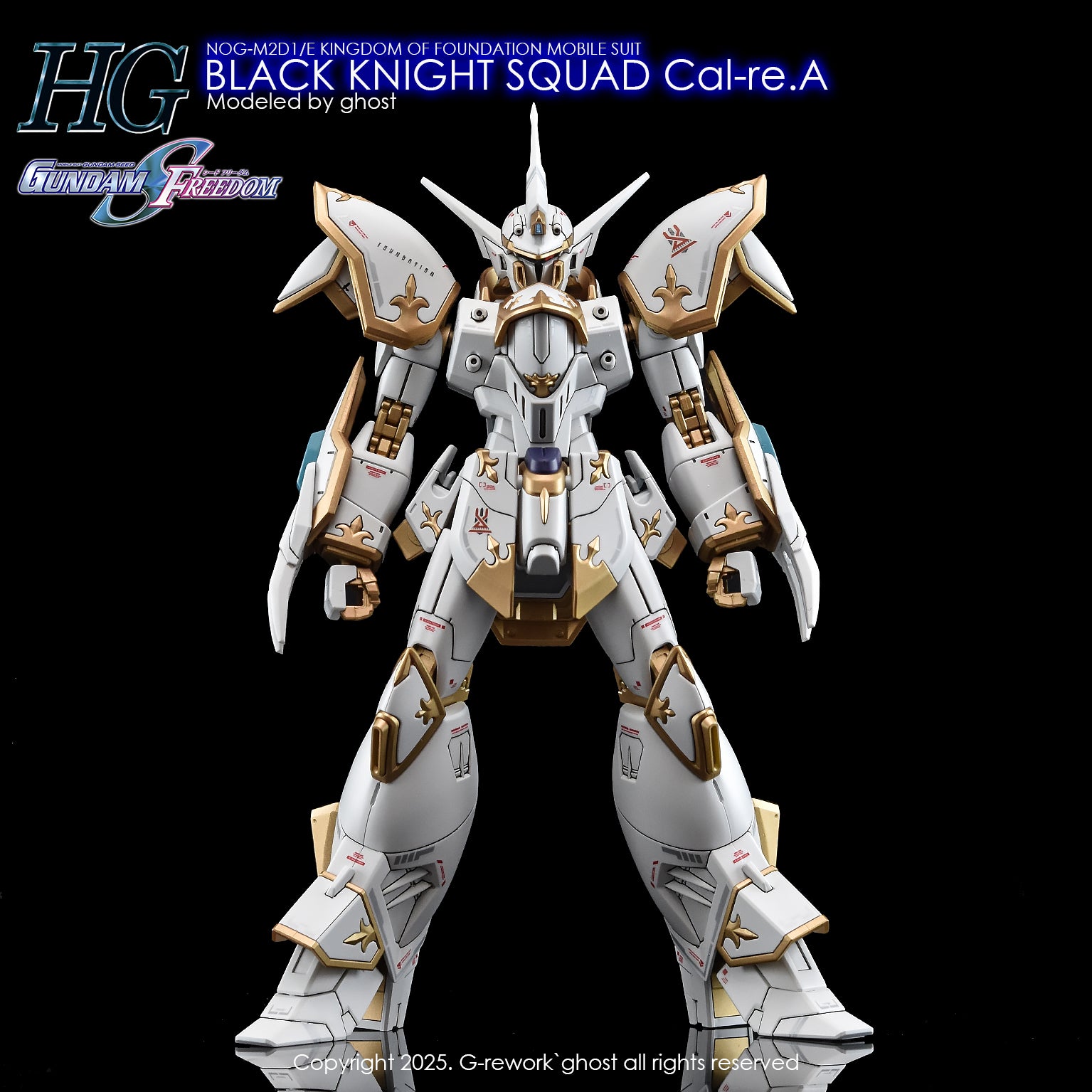  [HG] [SEED] BLACK KNIGHT SQUAD Cal-re.A