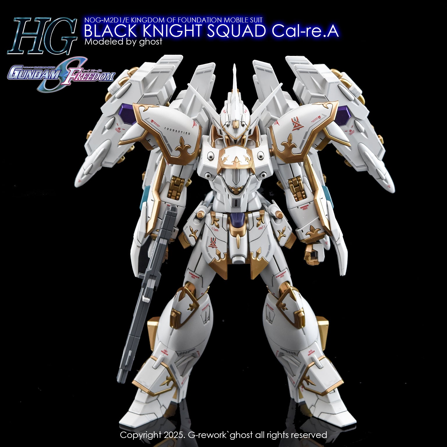  [HG] [SEED] BLACK KNIGHT SQUAD Cal-re.A
