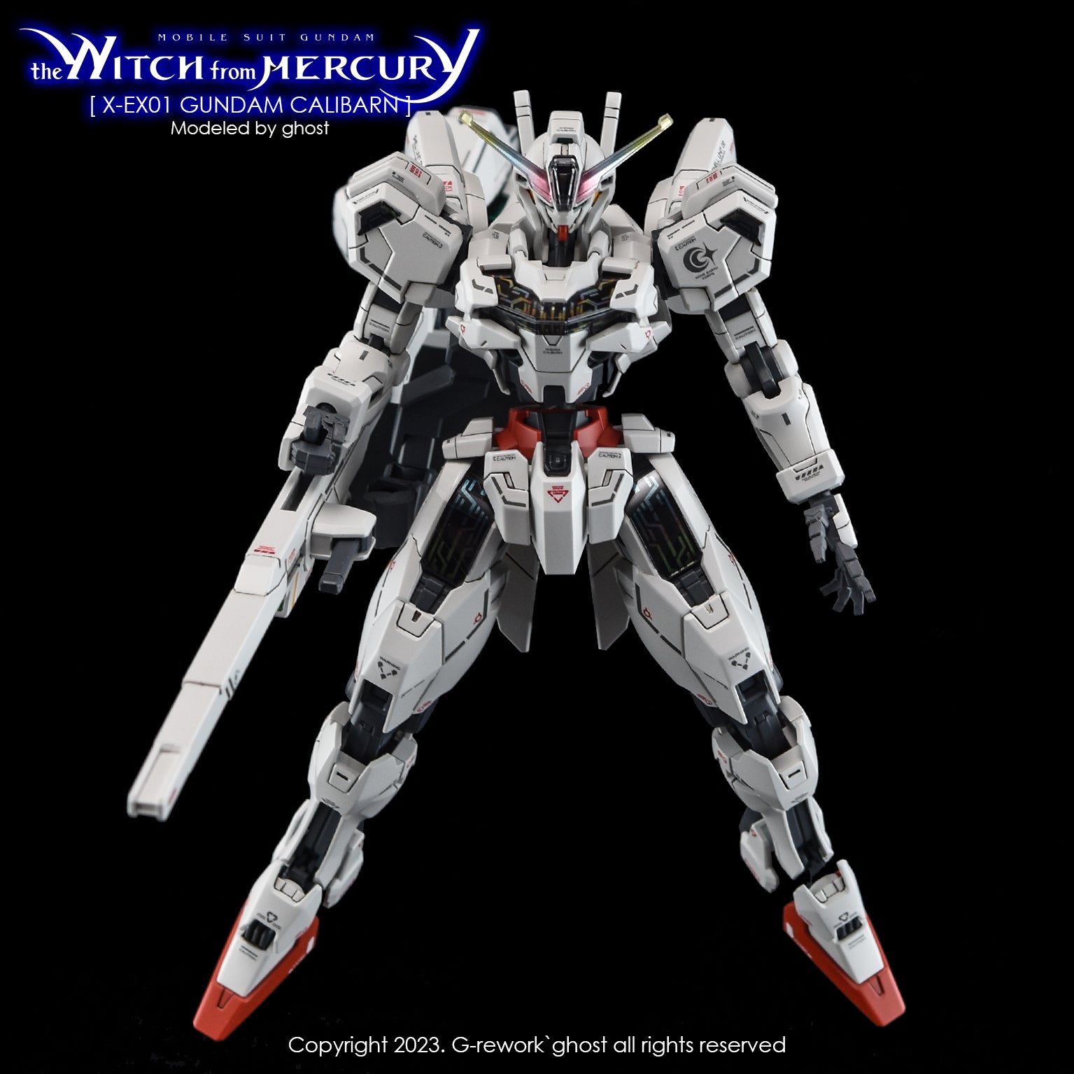 [G-REWORK DECALS] [HG] [witch from mercury] CALIBARN – Hobby Kitz