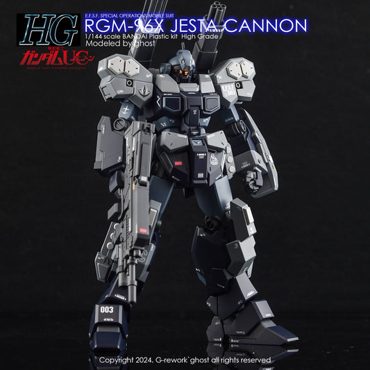 [Pre-order][HG] RGM-96X JESTA CANNON (UNICON Ver.)