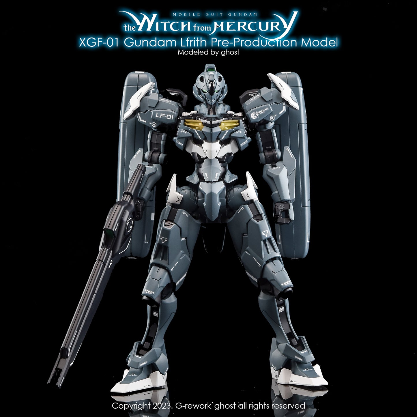 [Pre-order][HG] [witch from mercury] Gundam Lfrith Pre-Production Model