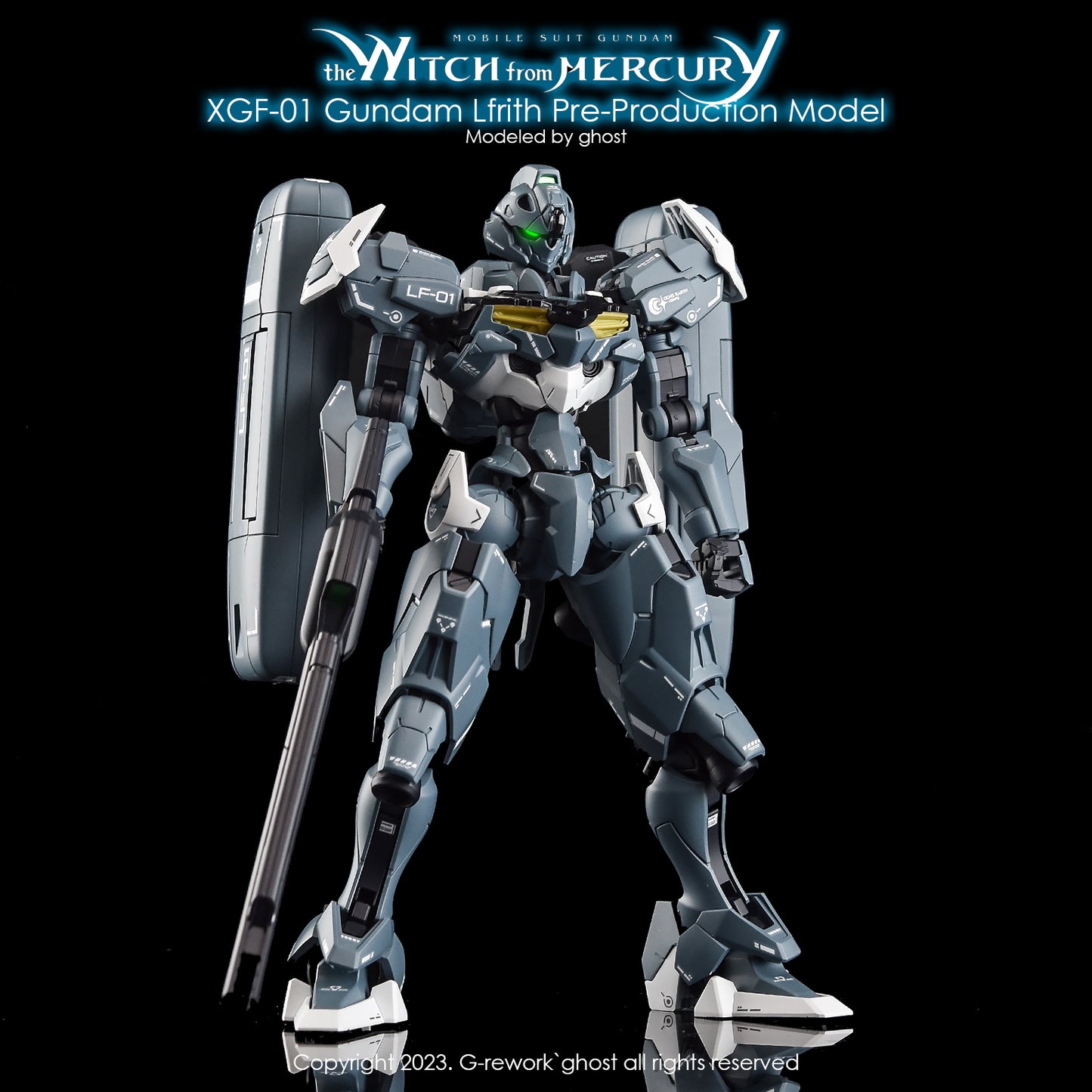 [Pre-order][HG] [witch from mercury] Gundam Lfrith Pre-Production Model