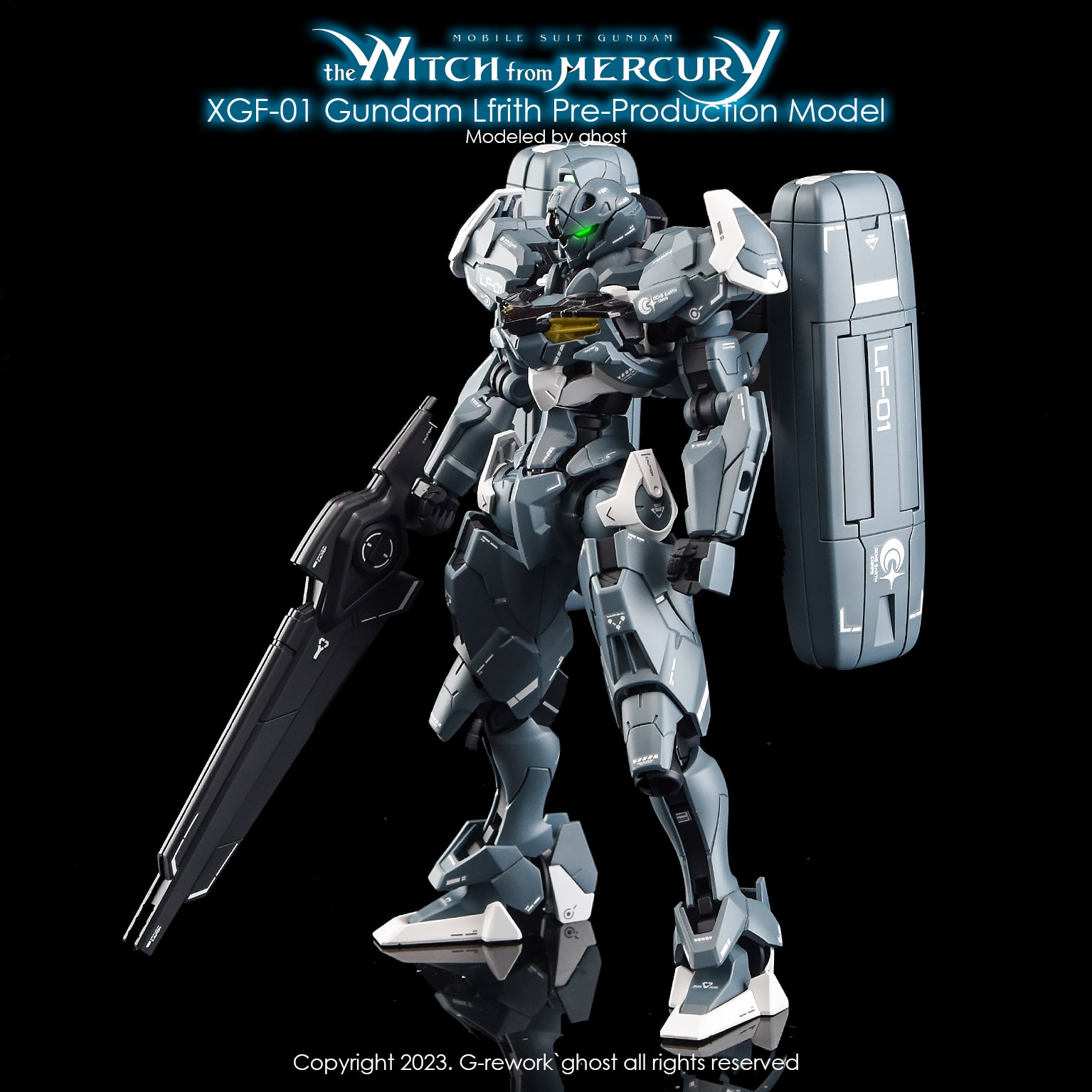 [Pre-order][HG] [witch from mercury] Gundam Lfrith Pre-Production Model