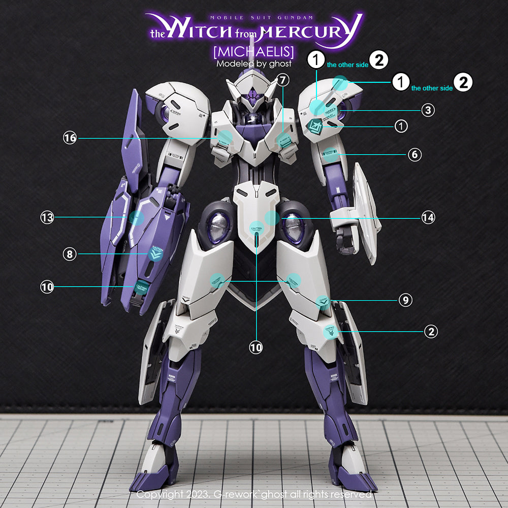 G-REWORK-DECAL-[HG] [the witch from mercury] MICHAELIS