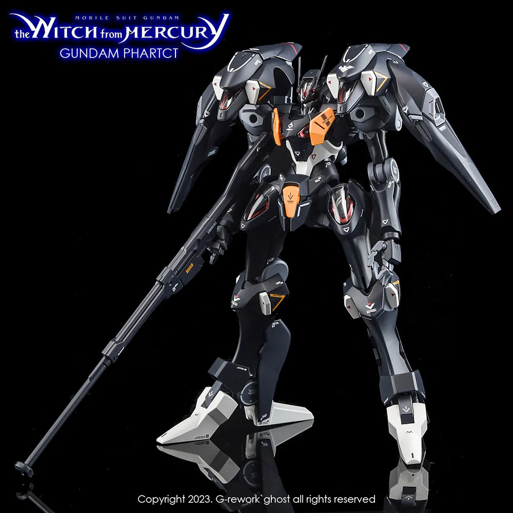 CUSTOM DECAL [HG] (witch from mercury) GUNDAM PHARACT