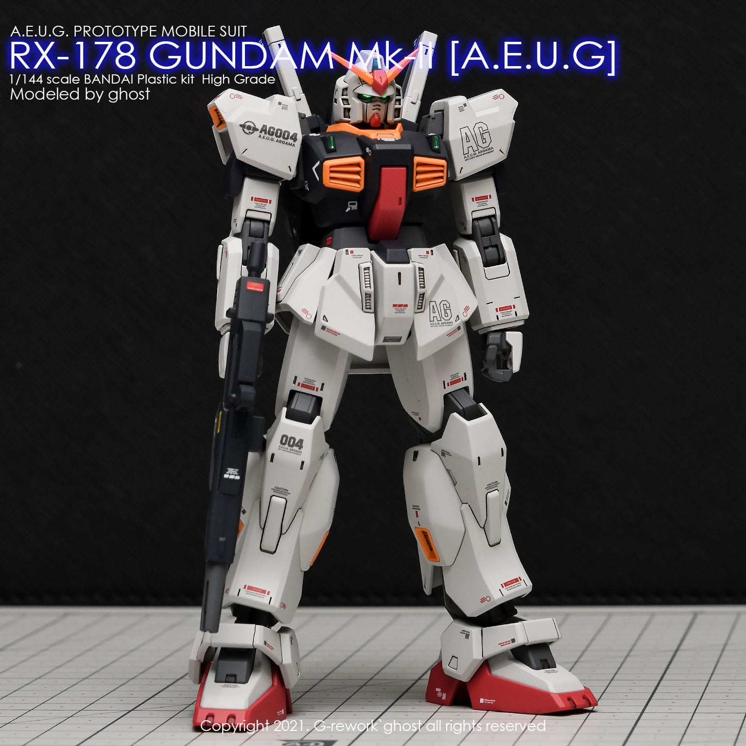 G-rework DECAL [HG] GUNDAM MK-2 (A.E.U.G.)